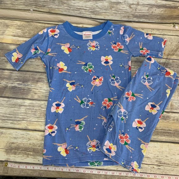Hanna Andersson Other - Hanna Andersson 160 US 14 short Johns blue fairies butterflies organic cotton
